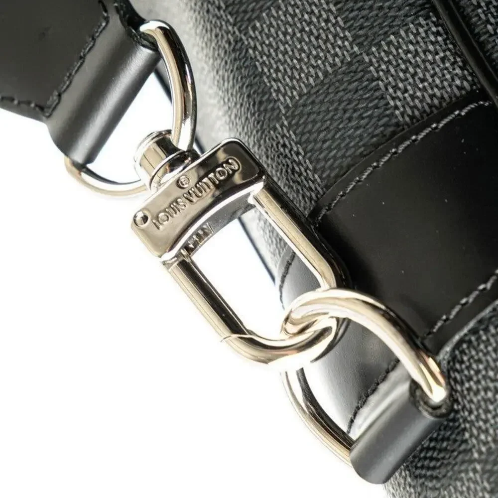 Louis Vuitton Damier Graphite Tadao PM Handbag Black